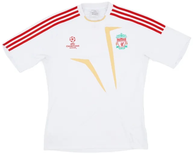 2009-10 Liverpool Champions League Training Shirt - 7/10 - (L)