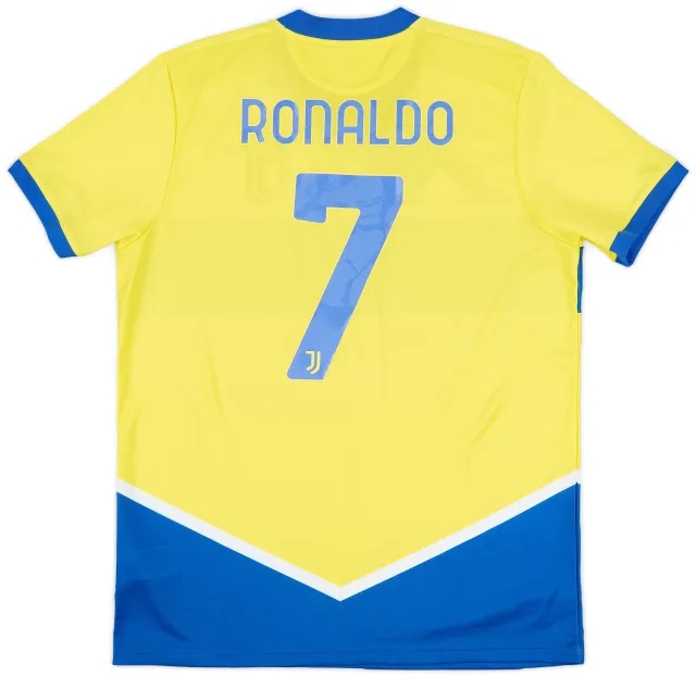 2021-22 Juventus Third Shirt Ronaldo #7 (L)