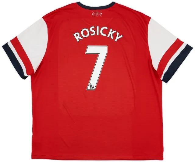 2012-14 Arsenal Home Shirt Rosicky #7 - 6/10 - (3XL)