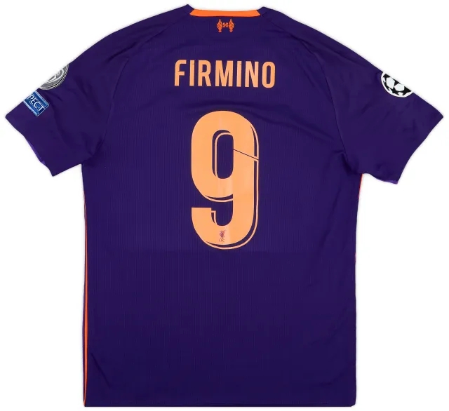 2018-19 Liverpool Away Shirt Firmino #9 - 9/10 - (XL)