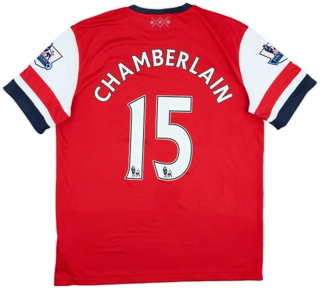 2012-14 Arsenal Home Shirt Chamberlain #15 - 8/10 - (L)