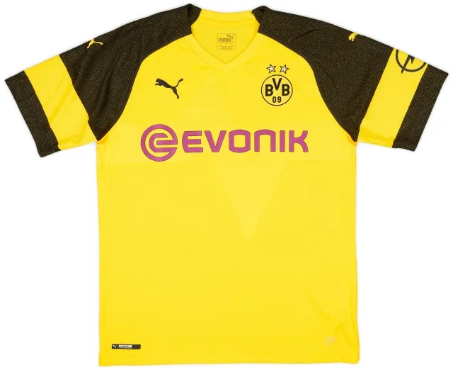 2018-19 Borussia Dortmund Home Shirt - 9/10 - (L)