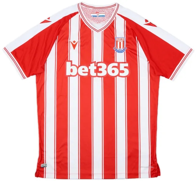 2020-21 Stoke City Home Shirt - 7/10 - (L)