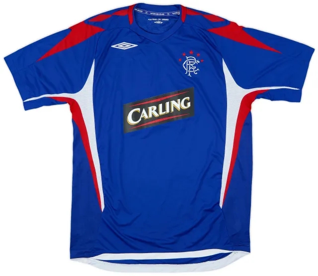 2006-07 Rangers Umbro Training Shirt - 7/10 - (L)