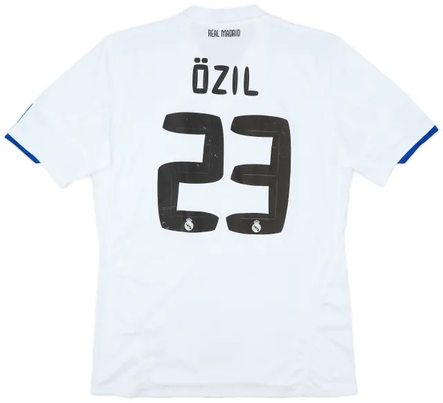 2010-11 Real Madrid Home Shirt Ozil #23 - 5/10 - (L)