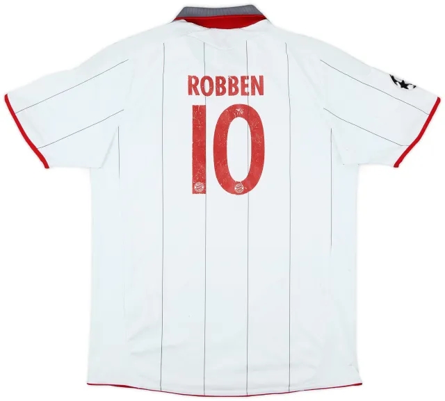 2009-10 Bayern Munich Third Shirt Robben #10 - 4/10 - (XL.Boys)