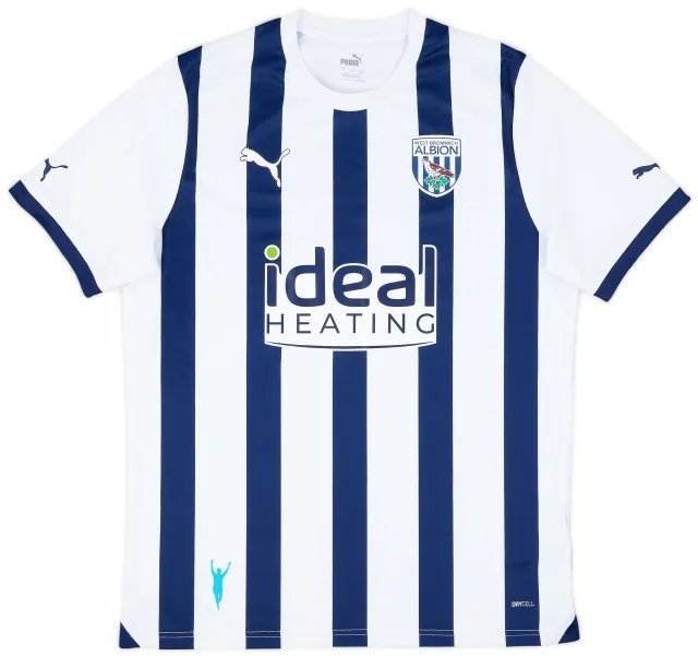 2023-24 West Brom Home Shirt - 10/10 - (L)