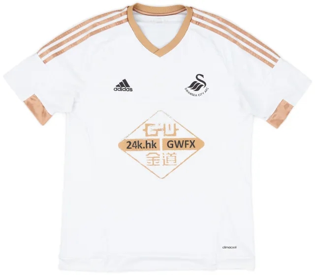 2015-16 Swansea Home Shirt - 4/10 - (L)