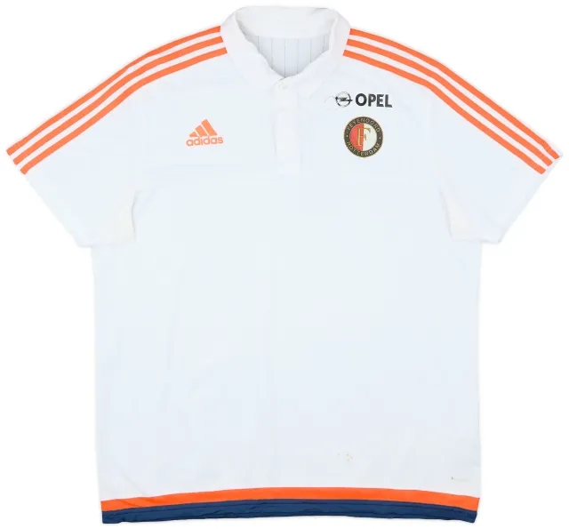 2015-16 Feyenoord adidas Polo Shirt - 5/10 - (XL)