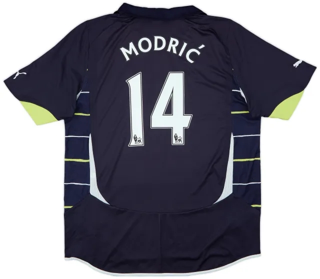2010-11 Tottenham Third Shirt Modric #14 - 5/10 - (XL)