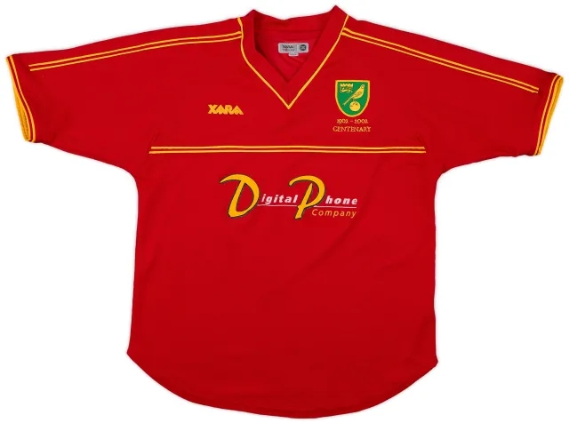 2001-02 Norwich Centenary Away Shirt - 8/10 - (M)