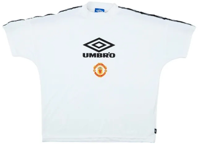 1994-96 Manchester United Umbro Training Shirt - 7/10 - (XL)