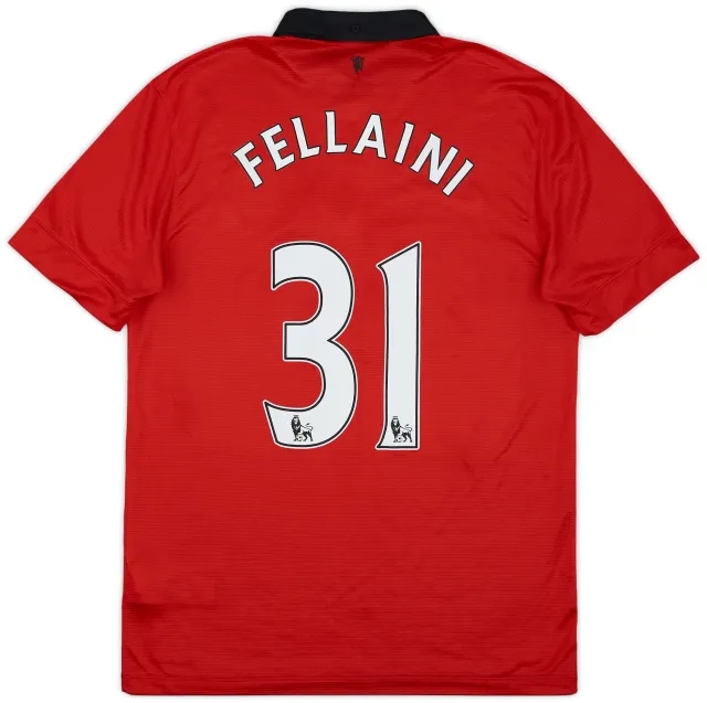 2013-14 Manchester United Home Shirt Fellaini #31 - 9/10 - (M)