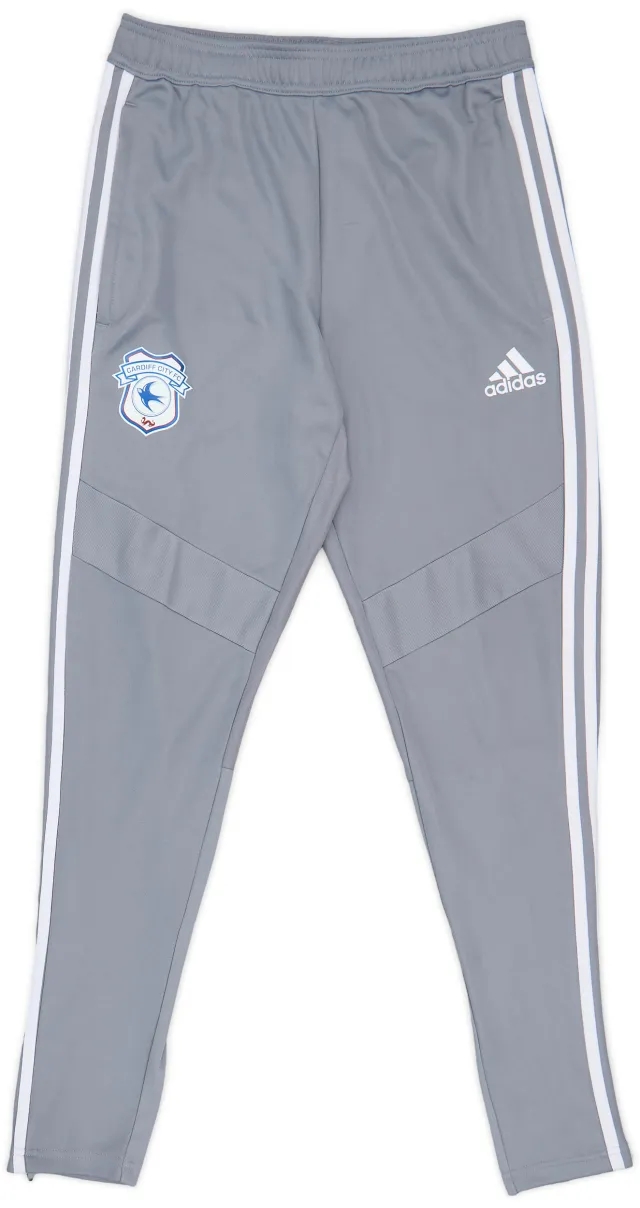 2019-20 Cardiff City adidas Track Pants/Bottoms - 7/10 - (S)