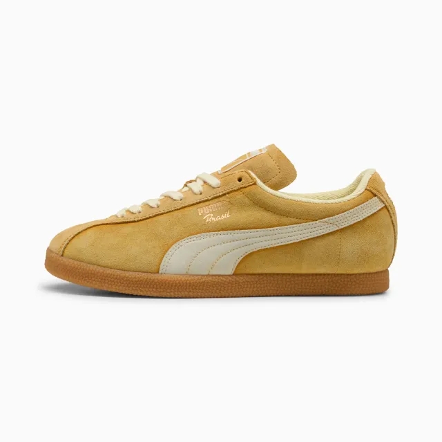 PUMA Brasil The Neverworn V Sneakers Unisex, Archive Gold/Creamy Vanilla, size 10