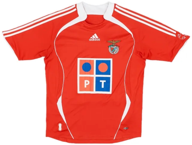 2006-07 Benfica Home Shirt - 6/10 - (XL.Boys)