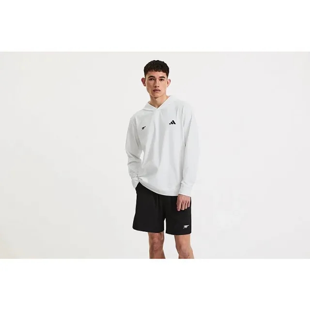Arsenal adidas Golf White Hoodie, Multicolor
