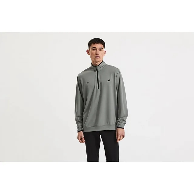Arsenal adidas Golf Lightweight Grey 1/2 Zip Top, Multicolor