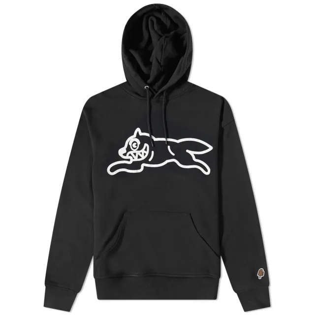 ICECREAM Men's Running Dog Hoodie Black