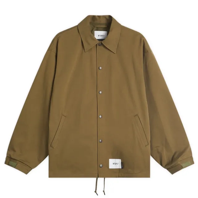 WTAPS Men's Cordura Windbreaker Jacket Olive Drab