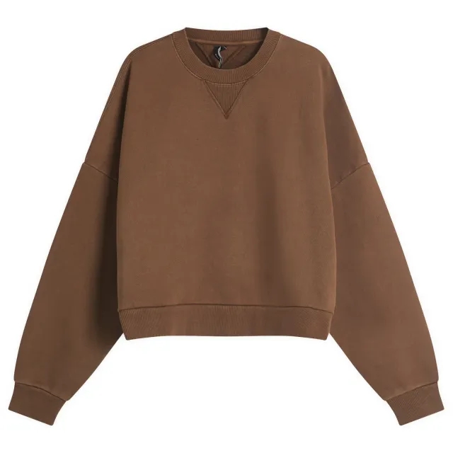 Entire Studios Women's Box Crew Sweatshirt Brunette