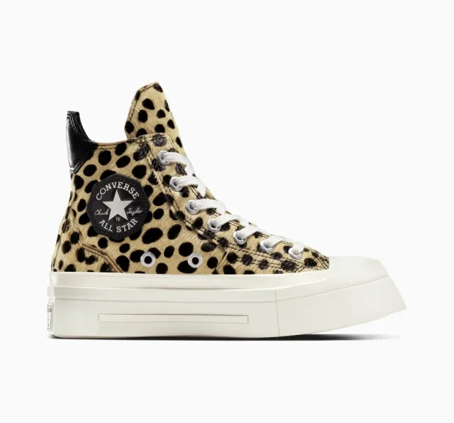 Converse Chuck 70 De Luxe Squared Pony Hair - Black, White
