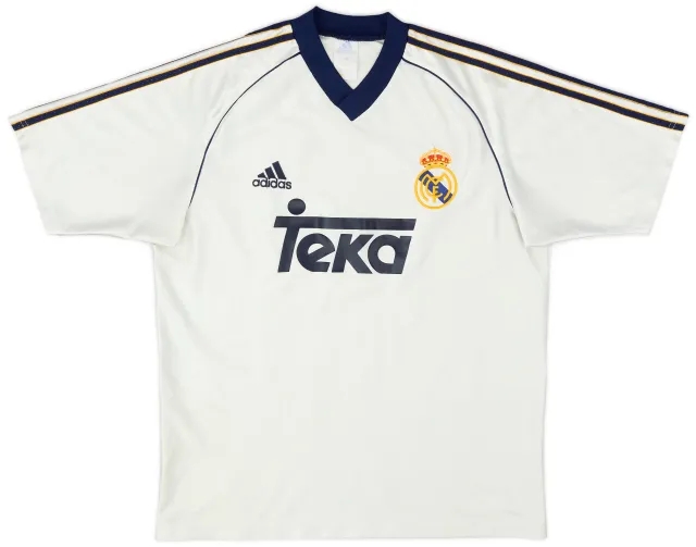 1998-00 Real Madrid Home Shirt - 7/10 - (XL.Boys)