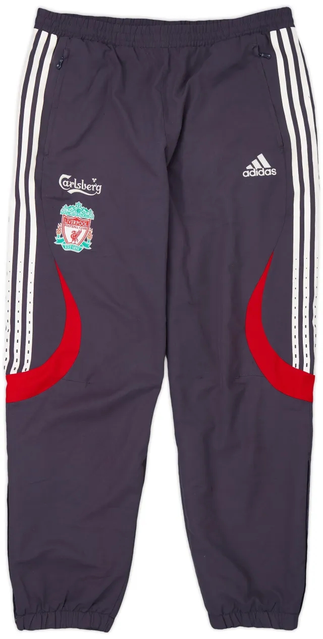 2006-07 Liverpool adidas Track Pants - 8/10 - (M/L)