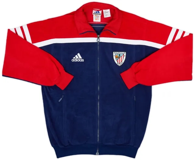 1999-00 Athletic Bilbao adidas Track Jacket - 8/10 - (XL.Boys)