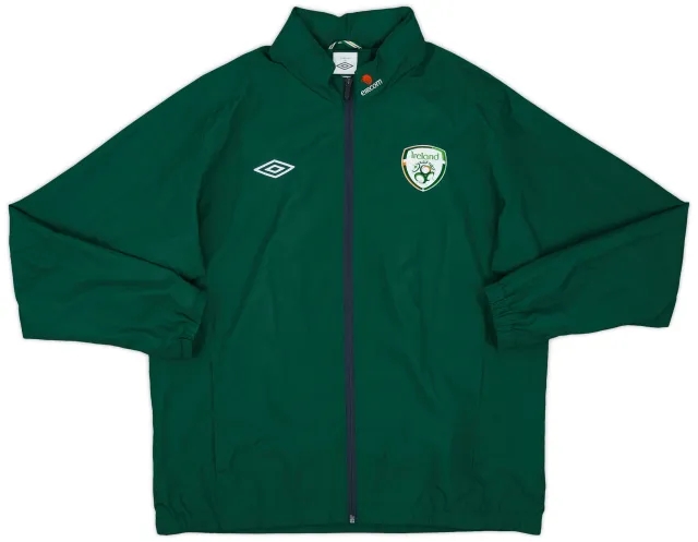 2010-12 Ireland Umbro Hooded Rain Jacket - 8/10 - (XL)