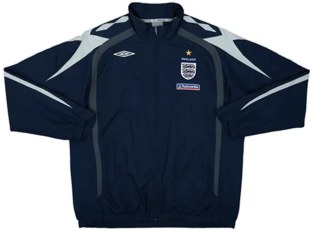 2007-09 England Umbro Track Jacket - 8/10 - (XL)