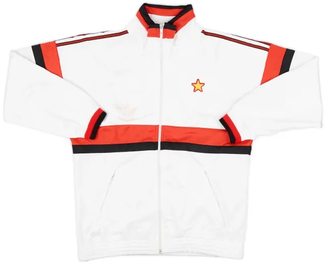 1990-92 AC Milan adidas Track Jacket - 5/10 - (M)