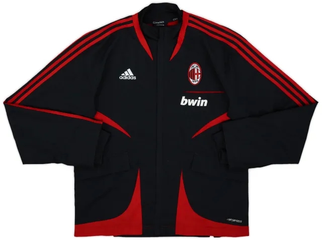 2005-06 AC Milan adidas 1/4 Zip Drill Top - 6/10 - (M/L)