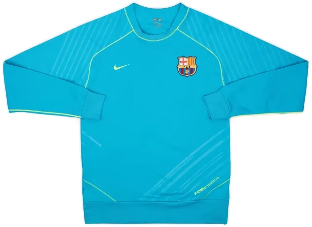 2007-08 Barcelona Nike Sweat Top - 5/10 - (M)