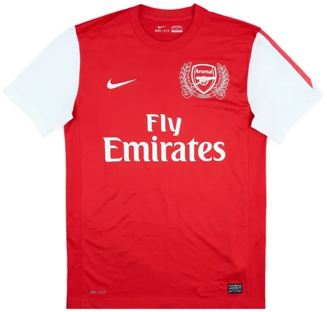 2011-12 Arsenal Home Shirt #5 - 10/10 - (M)