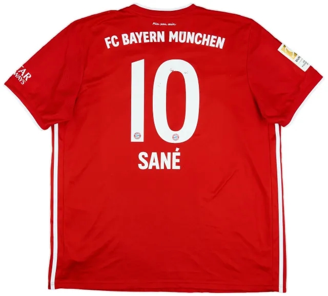 2020-21 Bayern Munich Home Shirt Sane #10 - 6/10 - (XXL)