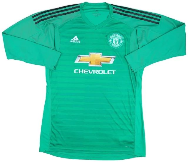 2018-19 Manchester United Home GK Shirt - 3/10 - (L)