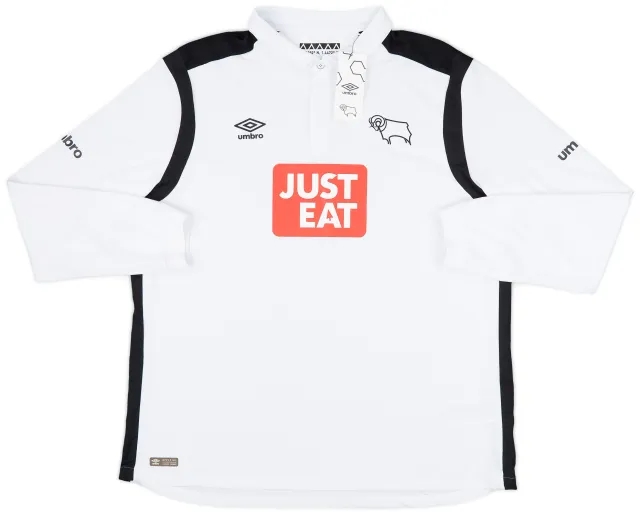 2016-17 Derby County Home L/S Shirt (3XL)