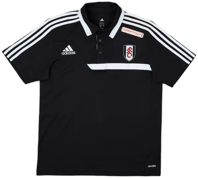 2013-14 Fulham adidas Polo Shirt - 8/10 - (M)
