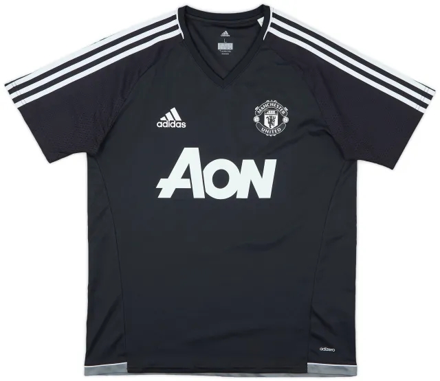 2017-18 Manchester United adizero Training Shirt - 10/10 - (L)