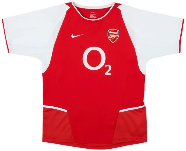 2002-04 Arsenal Home Shirt - 8/10 - (L.Boys)