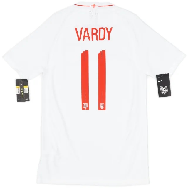 2018-19 England Home Shirt Vardy #11 (S)