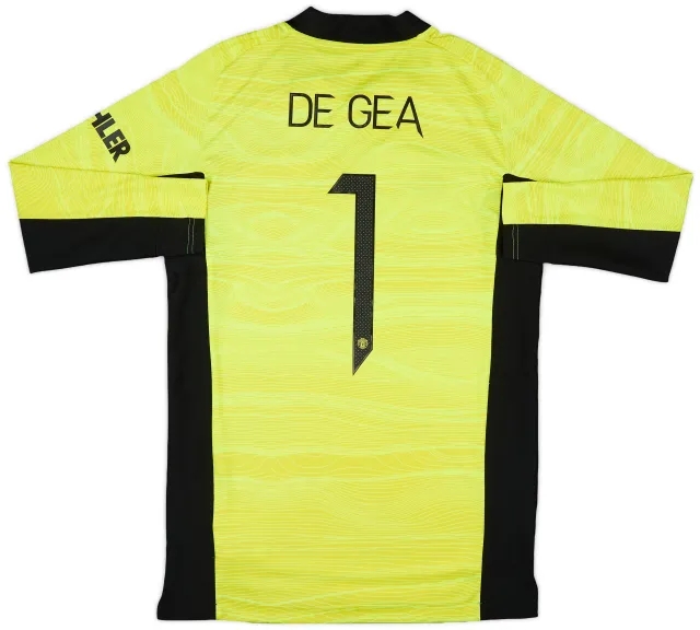 2021-22 Manchester United GK Shirt De Gea #1 - 8/10 - (M)