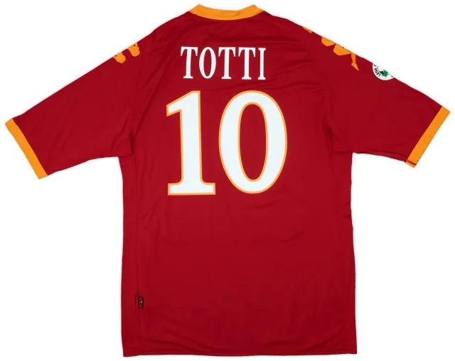 2009-10 Roma Home Shirt Totti #10 - 7/10 - (3XL)