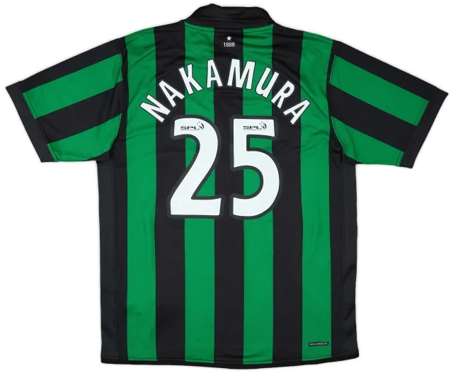 2006-08 Celtic Away Shirt Nakamura #25 - 7/10 - (L)