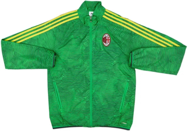 2015-16 AC Milan adidas Track Jacket - 7/10 - (S)