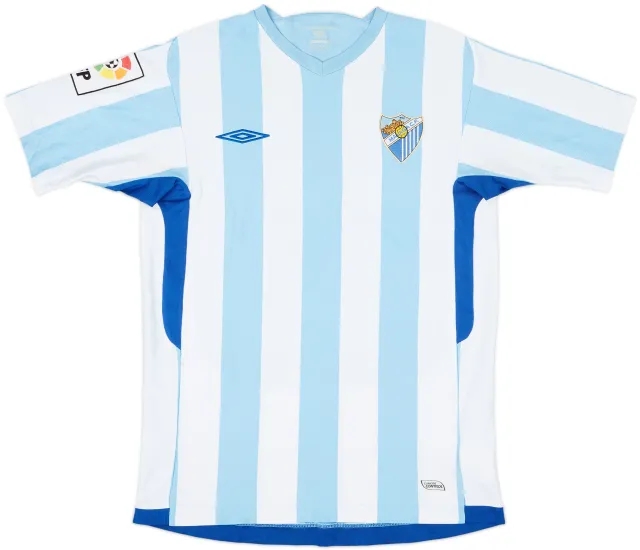 2009-10 Malaga Home Shirt - 7/10 - (M)