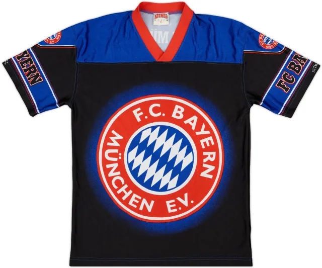 1990s Bayern Munich Nutmeg Graphic Shirt - 8/10 - (XL)