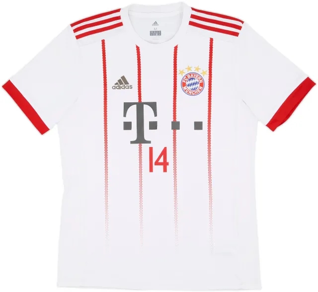 2017-18 Bayern Munich European Third Shirt #14 - 6/10 - (M)