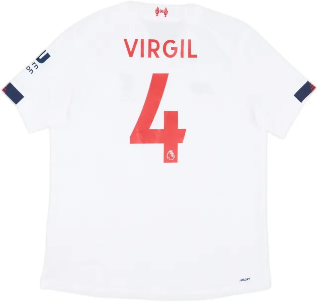 2019-20 Liverpool Away Shirt Virgil #4 - 6/10 - (L)